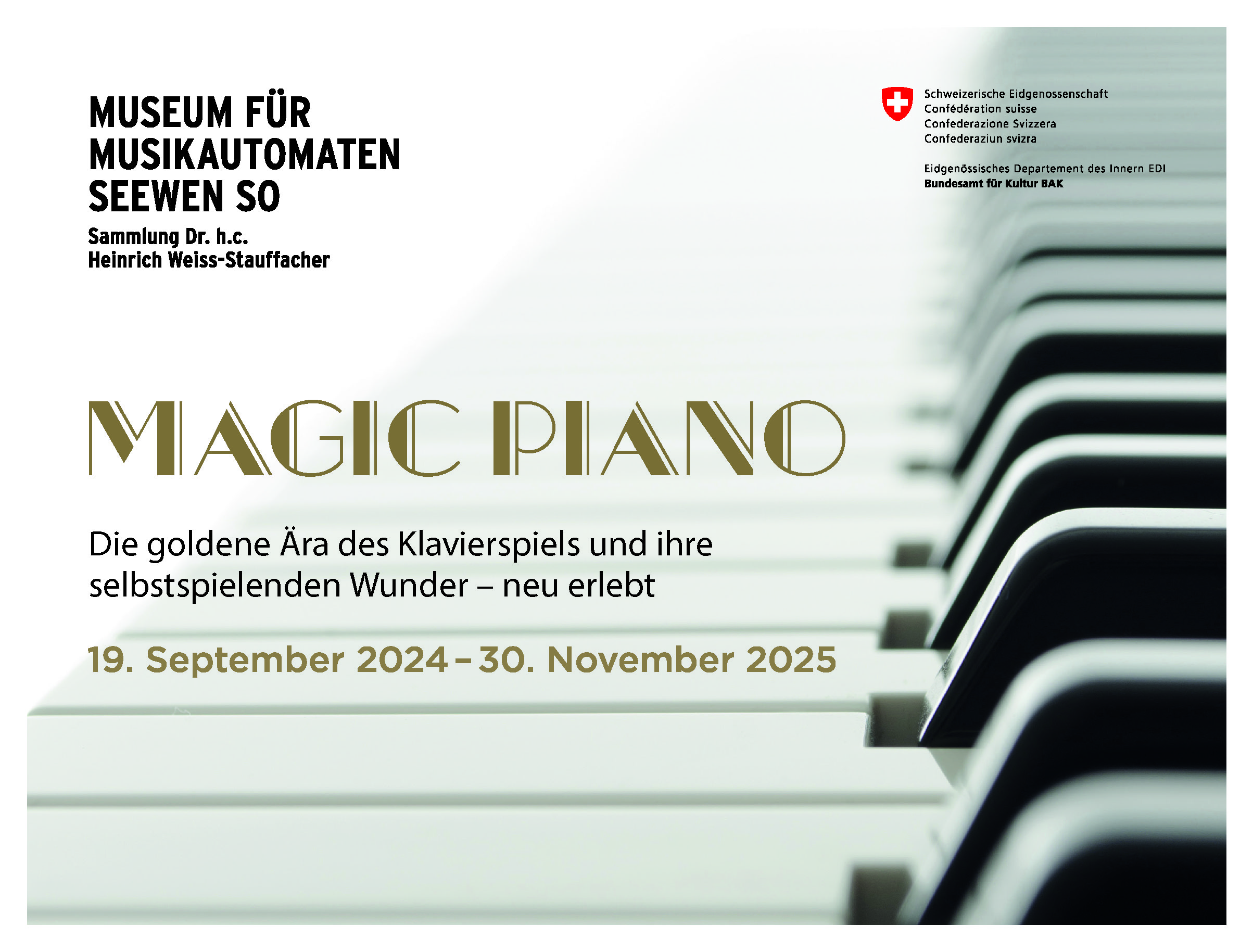 Magic Piano DE Tastatur quer